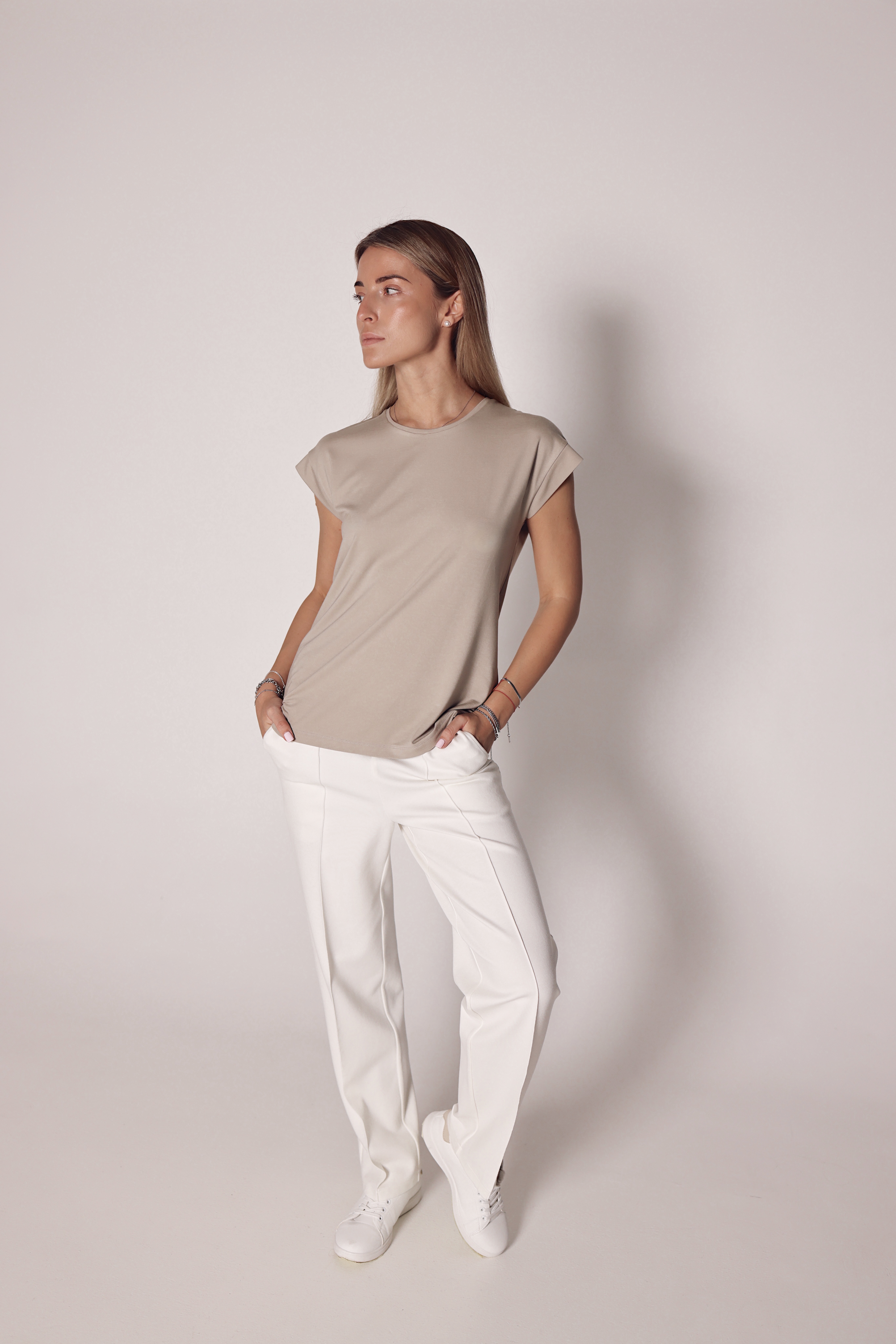 BASE taisnā piegriezuma bikses